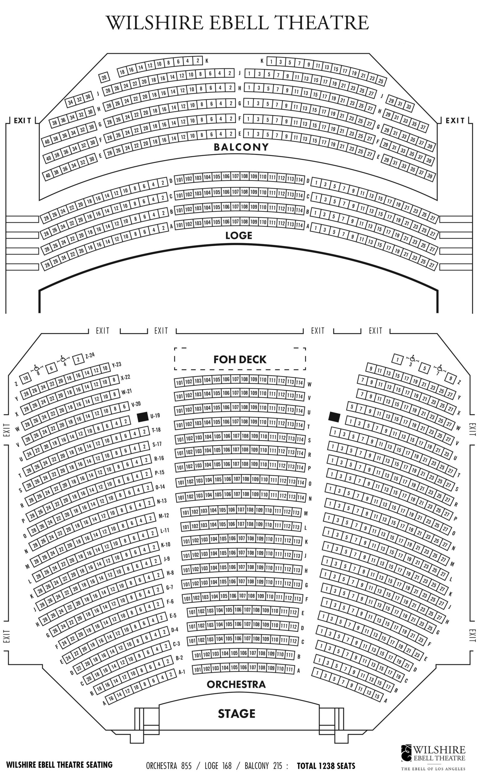 Wilshire Ebell Seating Chart